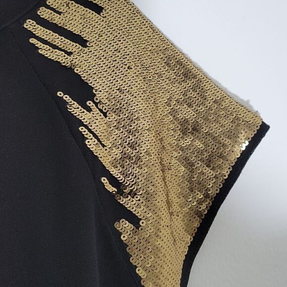 FUN & FLIRT shoulder beaded everning Top  - Picture 3 of 11